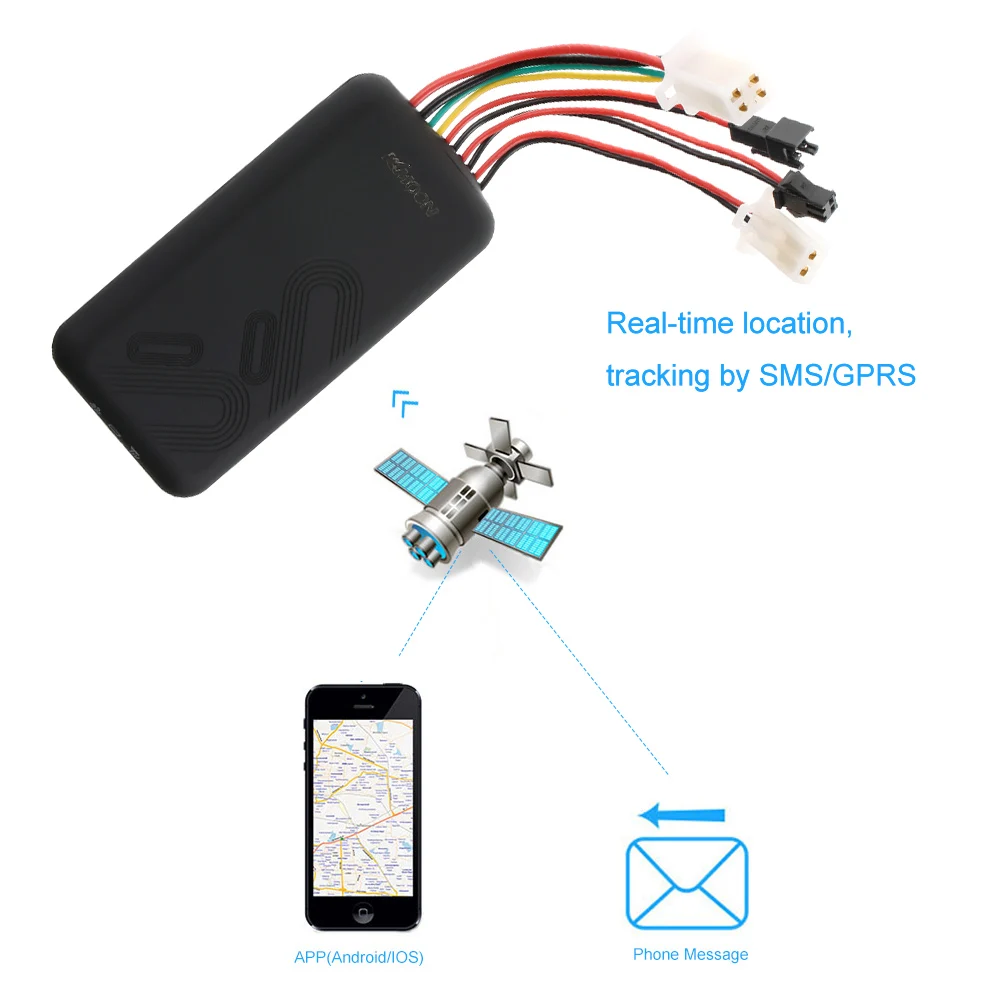 gps tracking device DAGPS original accurate gps tracker gt06 vehicle tracking device tk100 with mic tracking device