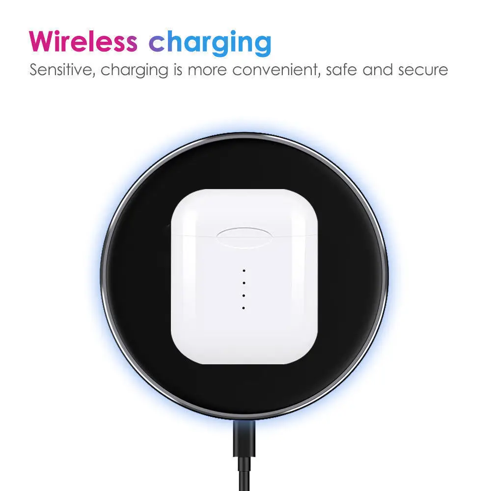 i10 TWS V5.0 Mini Bluetooth Earphones Wireless Headphones Touch control Earbuds with mic for iPhone Samsung xiaomi Android phone