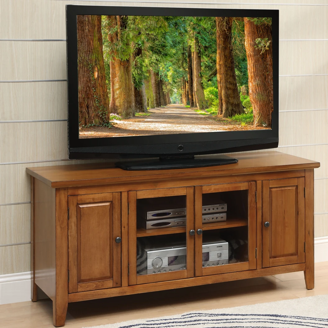 Christella TV Stand, Oak (5)
