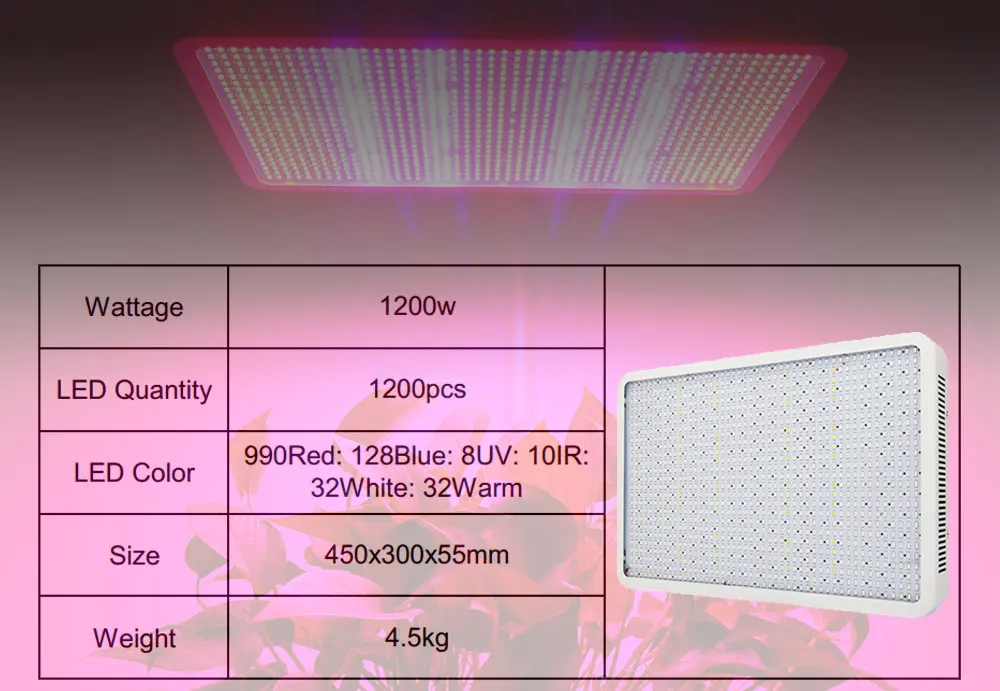 400 Вт 600 Вт 800 Вт 1200 Вт 1600 Вт светодиодный свет для выращивания полный спектр комнатные для выращивания лампы для растения парниковые палатки овощи цветение