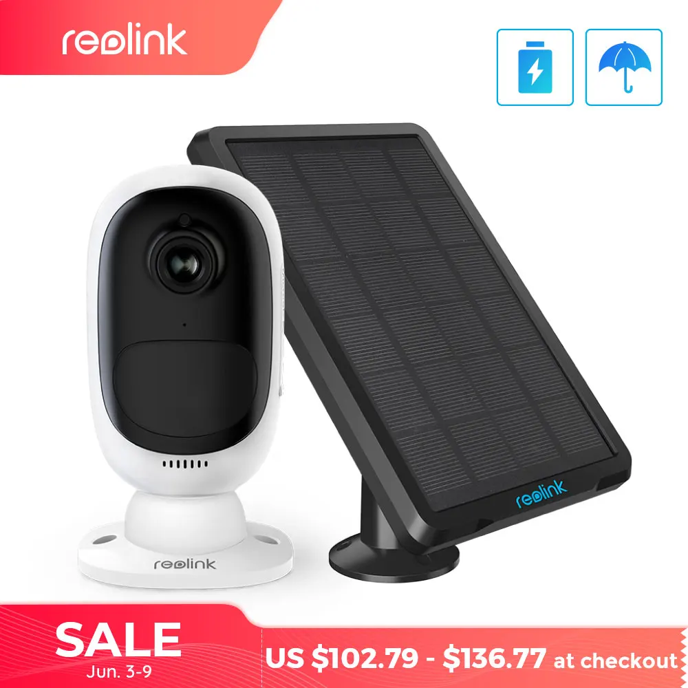 Buy Reolink Argus 2 and Solar panel Continuous