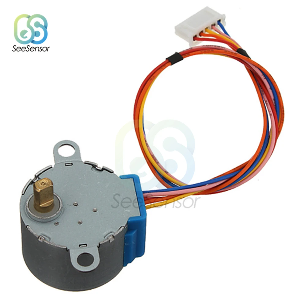 ULN2003 28BYJ-48 5V 12V Reduction Step Motor Gear Stepper Motor 4 Phase Step for arduino 5pcs +5pcs Board 5pcs