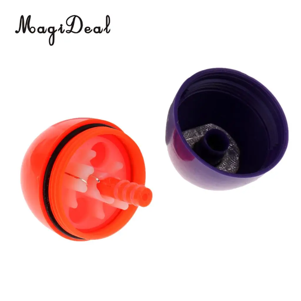 MagiDeal Fishing Bobbers Soft EVA Foam Snap-on Floats Push Button Oval Design Round Float Bobbers Fishing Tackle Accessories