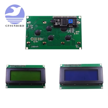 

1PCS LCD2004+I2C 2004 20x4 2004A Blue/Green screen HD44780 Character LCD /w IIC/I2C Serial Interface Adapter Module