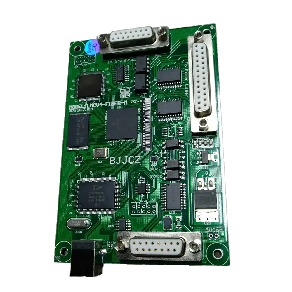 JCZ usb контроллер карты плата контроллера LMCV4 FIBER M для 1064nm волокно лазерной