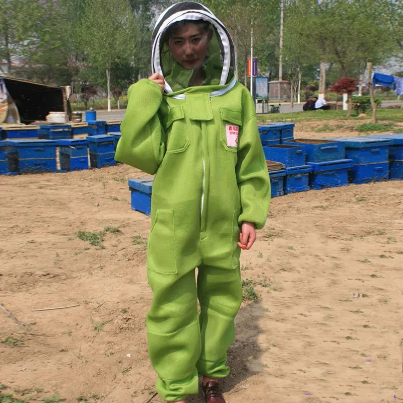 Beekeeping Suit Beekeeping Suit for Bee Keeper Professional Equipment Air Conditioning Clothing Protective Beehive Breathable Anti Bee
