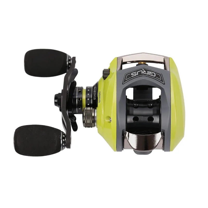 Новинка Haibo Ghini Baitcasting рыболовная Центробежная катушка тормоза 6,5: 1 9+ 1BB 169G