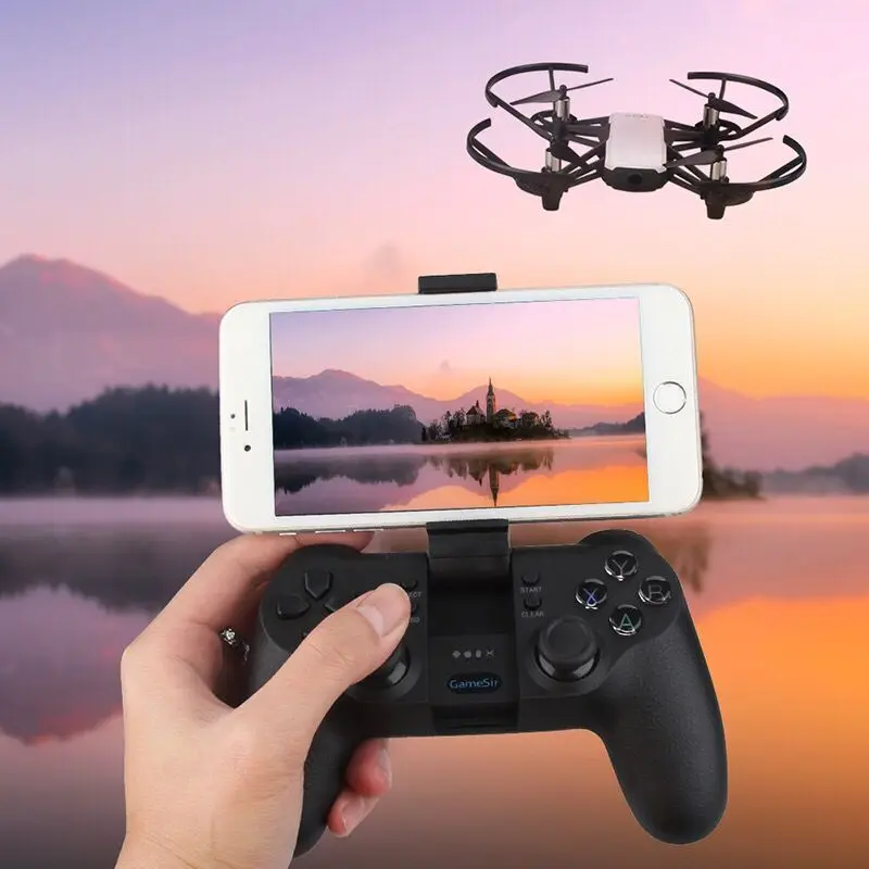 Новое поступление DJI tello Drone GameSir T1d пульт дистанционного управления Джойстик ручка для ios7.0+ Android 4,0+ tello Drone аксессуары