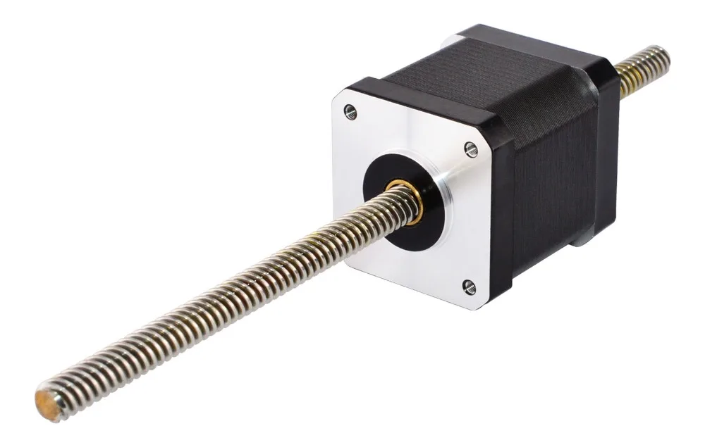 Nema 17 Non captive Linear Stepper Motor 48mm Stack 1.68A Lead 8mm/0.