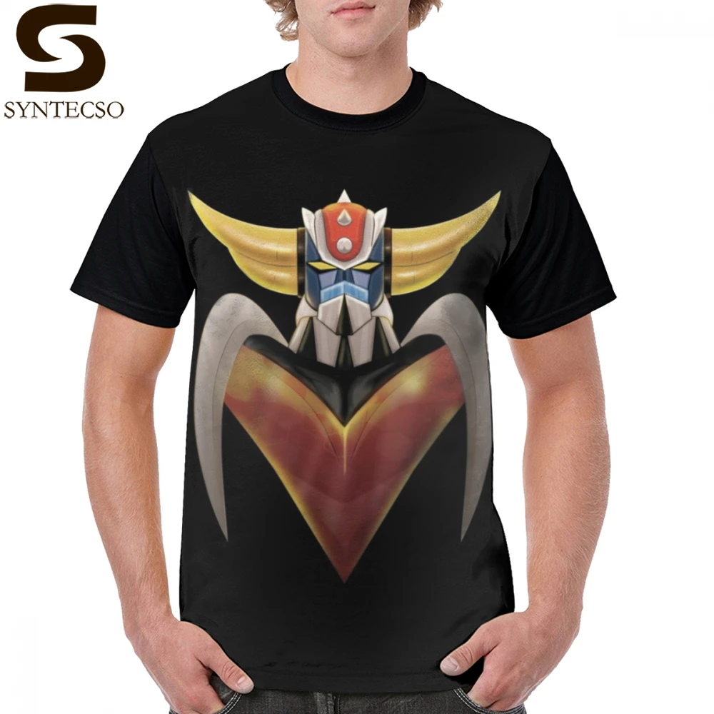 

Goldorak T Shirt UFO ROBO Grendizer T-Shirt 100 Cotton Fashion Graphic Tee Shirt Mens Printed Short-Sleeve Funny 5x Tshirt