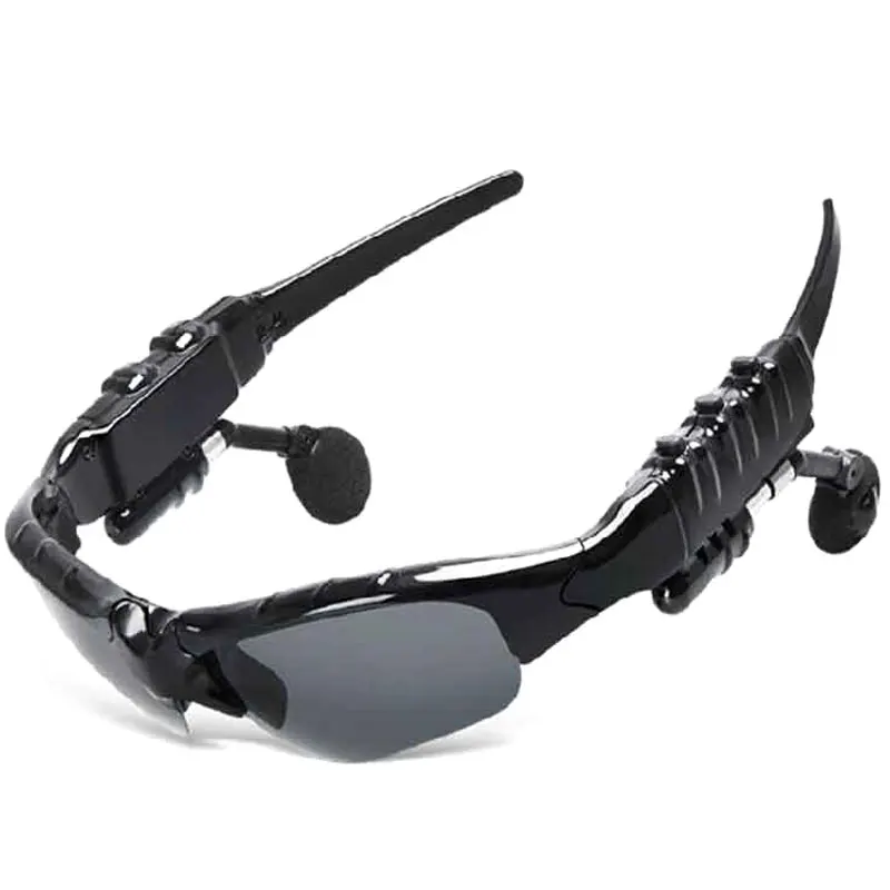 Аниме Hatsune Miku солнцезащитные очки с наушниками Bluetooth 4,1 Стерео Музыкальная гарнитура спортивные беспроводные наушники для Iphone samsung htc MP3