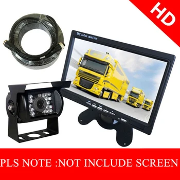 

12V-24V 4Pin CCD Bus Trailer IR Night VisionCar Rear View Reverse Parking Backup Camera For Car Bus Truck