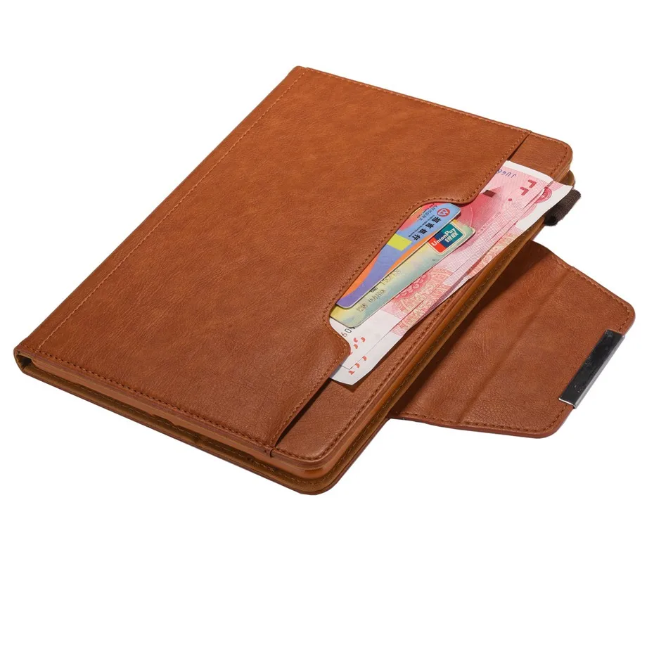 Для ipad 2018 чехол роскошный бизнес Pocketbook PU кожаный полный защитный умный для air 2 pro 9