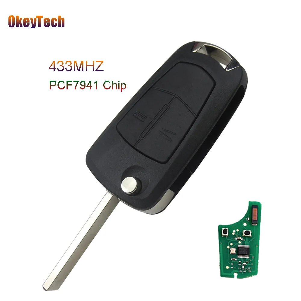 NEW Vauxhall Opel Corsa 2004-2007 HU100 Remote Key Blade Fast Shipping