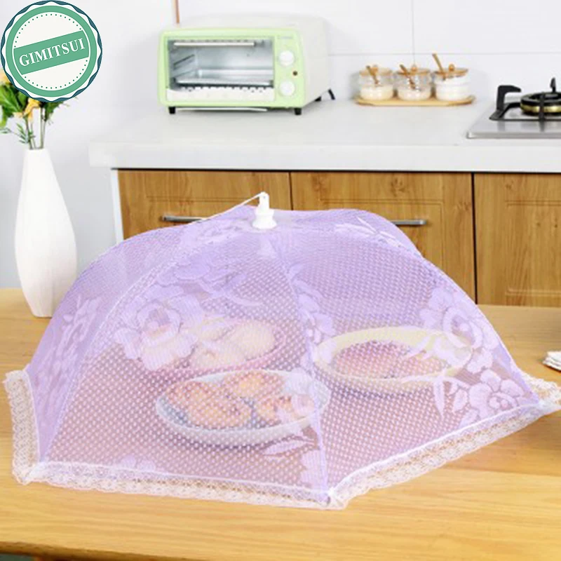 Kitchen Food Umbrella Cover Picnic Barbecue Party Fly Mosquito Mesh Net