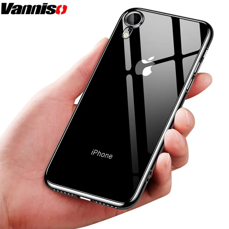 

Business Clear Full Protect mobile phone case for iphone XS XR XSMAX Soft Rubber Shockproof cases for iPhone 8 7 6splus Crystal