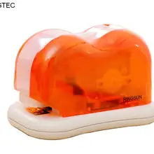 shipping lizengtec электричество 4* AA батарея прозрачный степлер для школы офиса поставки с фабрики