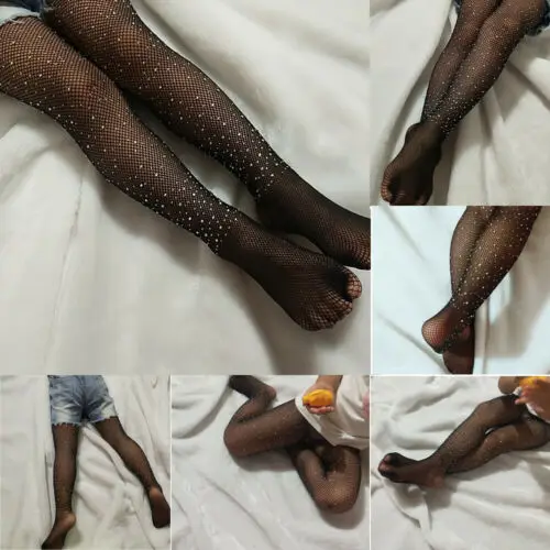 

Fashion Pudcoco Baby Girl Fishnet Net Stocking Bling Crystal Mesh Pattern Summer Pantyhose Hollow Out Toddler Princess Stocking