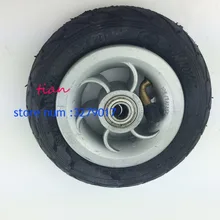 5 дюймов пневматическое колесо Gocart ролик 5x1 колесо шины с использованием металлической ступицы 5X1 пневматическая шина с внутренней трубкой электромобиль