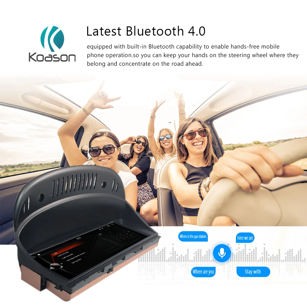 Koason ID6 2 ГБ+ 32 ГБ, Android 8,1 gps навигации для BMW 5 серии E60 E61 E63 E64 E90 E91 E92 CIC системы автомобильный мультимедийный плеер