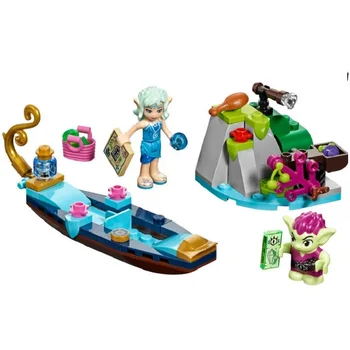 

10692 Elves Naida's Gondola & The Goblin Thief Building Blocks kids Bricks toys Christmas Gift Compatible With 41181 for Girls