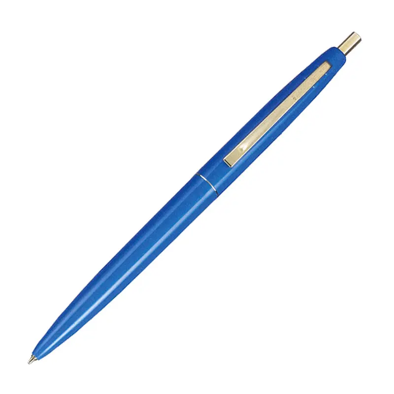 Япония BIC Ограниченная серия винтажная цветная шариковая ручка CLIC GOLD 0,7 мм шариковая ручка 1 шт - Цвет: Sky Blue