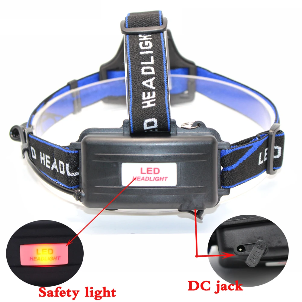 8000LM T6/L2 Led Headlamp Zoomable Headlight Waterproof Head Torch flashlight Head lamp Fishing Hunting Light