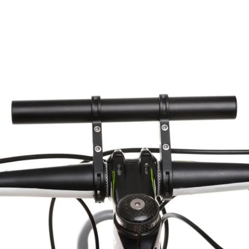 

New Carbon tube Bike Flashlight Holder Handle Bar Bicycle Accessories Extender Mount Bracket 3 Colors
