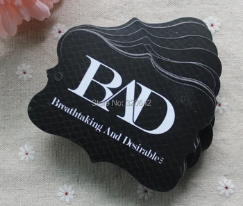 

free shipping garment clothing accessories custom/customized shape and logo name paper price hang tag, jeans swing label tags