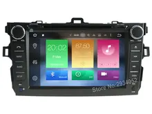 FOR TOYOTA COROLLA 2007-2012 Android 8.0 Car DVD player Octa-Core(8Core) 4G RAM 1080P 32GB ROM WIFI gps head device unit stereo