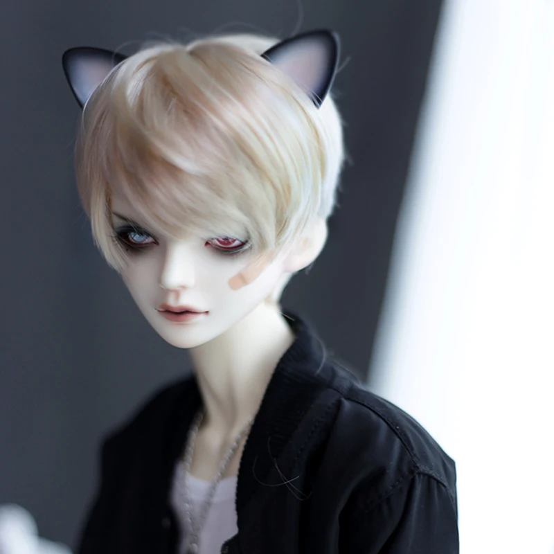 Allaosify Bjd парик SD как мальчик кукла красивый золотой прямой 1/3 1/4 1/6 высокая температура куклы парики bjd волосы