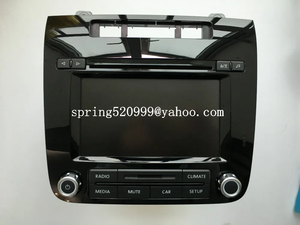 Alpine 6 диск cd-чейнджер аудио медиа для VW RCD550 7P6035162B P6035195D VW Touareg 7P стерео радио с сенсорным экраном