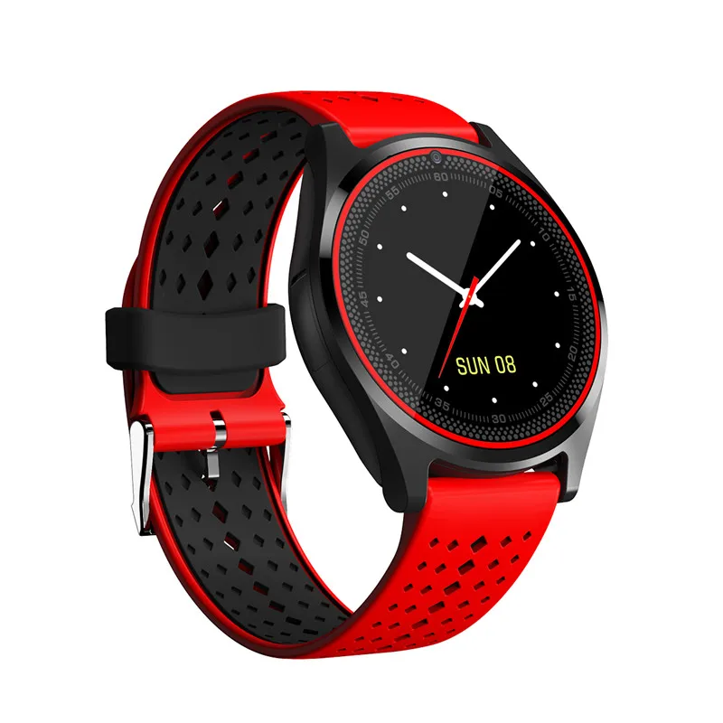 

V9 Bluetooth Smart watch wearable devices Intelligent mp3/mp4 player smartwtach women men for IOS Android Phone PK dz09 KW18 A1