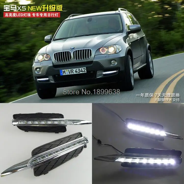 High quality ultra bright and Waterproof 12V Car DRL Daytime running