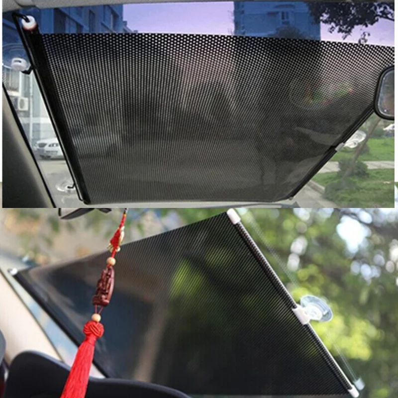 Car Protection parasol for toyota kia nissan vw Covers Universal Auto Sunshade Retractable Window Windscreen Sun Visor | Автомобили и