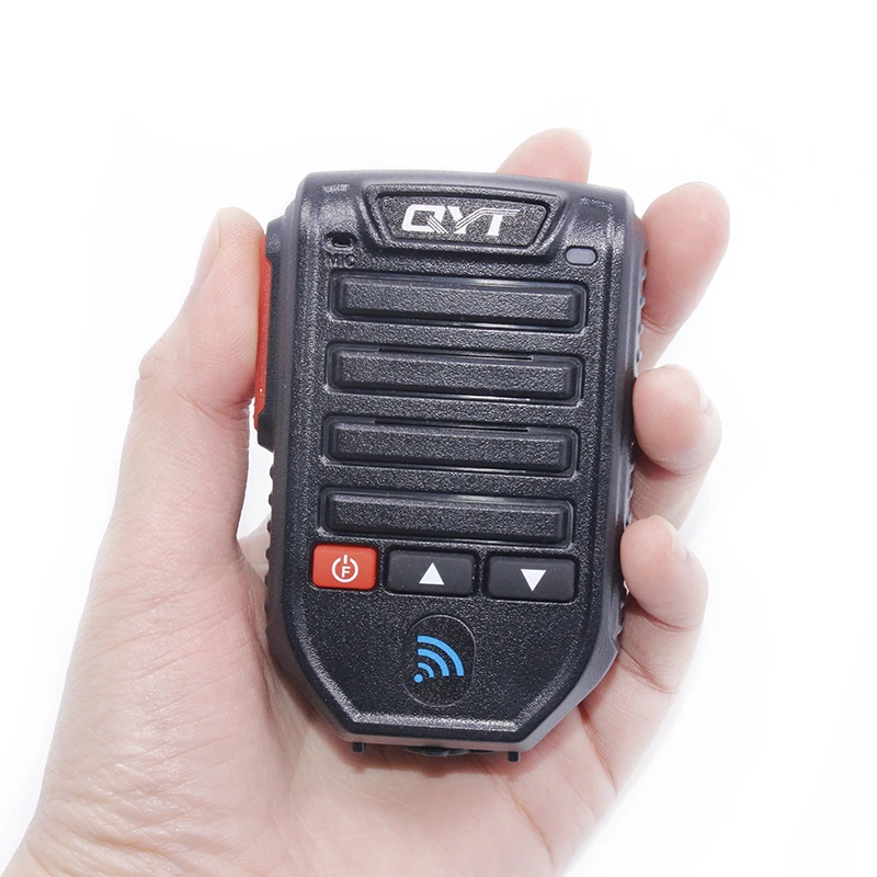 Qyt bt-89 ручной Беспроводной bluetooth микрофон Динамик для qyt kt-8900d kt7900d Мобильное радио 10 метров получить диапазон микрофона