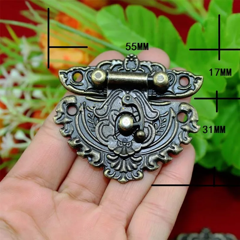 Antique-Latches-Catches-Hasps-Solid-Clasp-Buckles-Agraffe-Small-Lock-For-Wooden-Box-Hardware-Bronze-Gold (1)