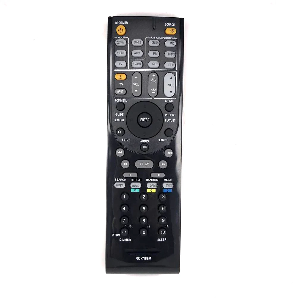 

New For ONKYO RC-799M Audio/Video Receiver Remote Control RC-834M RC799M HTS5400 HTR391 HTR558 HTR590 HTR591 HTRC330