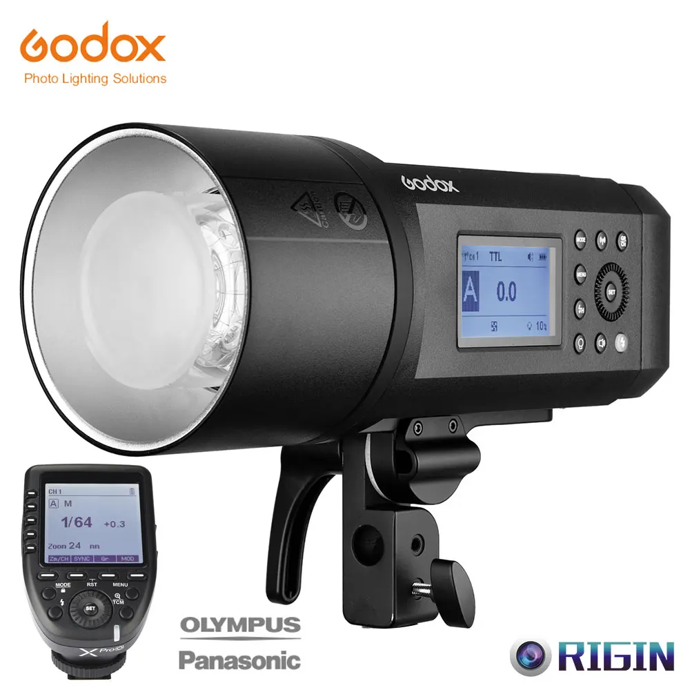 Godox AD600Pro 600Ws ttl HSS Встроенный 2,4 г Беспроводной X Системы с Xpro передатчик Li-на Батарея открытый Вспышка светодиодный 38 Вт