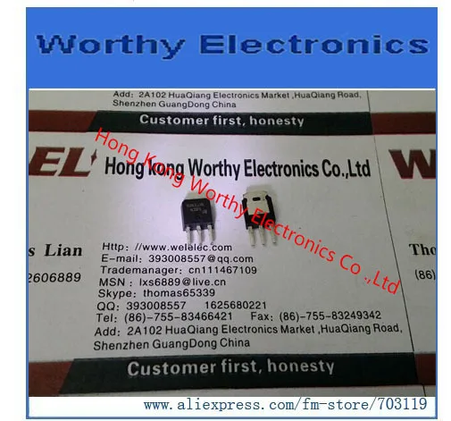

Free shipping 10PCS/LOT STU150N3LLH6 STU150N3L MOSFET N-CH 30V 80A IPAK
