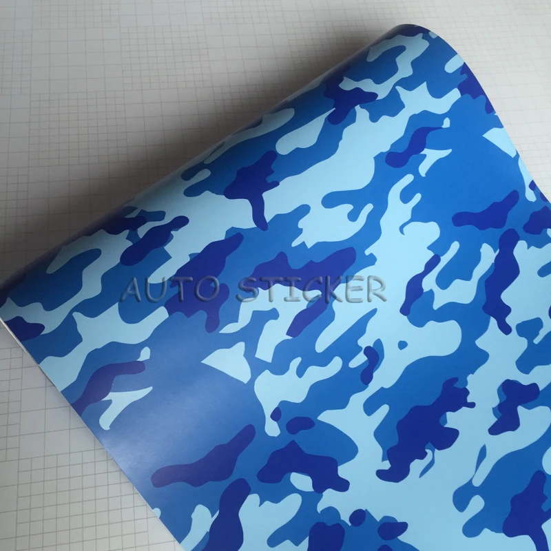 blue camo vinyl wraps 4
