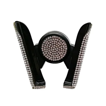 

Gravity Universal Car Phone Holder Women Diamond Crystal Car Air Vent Mount Mobile Phone Holder Stand in Car for iPhone Samsung