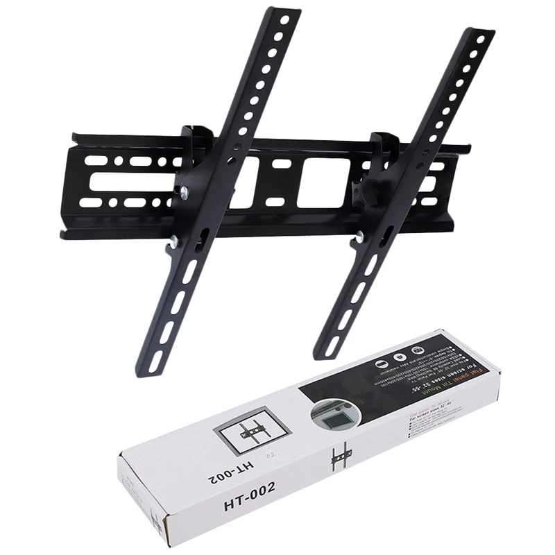 JABS Universal Lcd Led Tv Wall Bounted Brackets 30Kg Steel 400X400Mm 15° Tilt Wall Mount For 32 46 42 50 55 inch Monitor