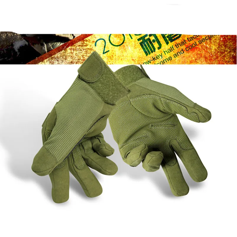 FuLang Cycling font b Gloves b font winter Fast drying colloidal particles silica gel full Finger