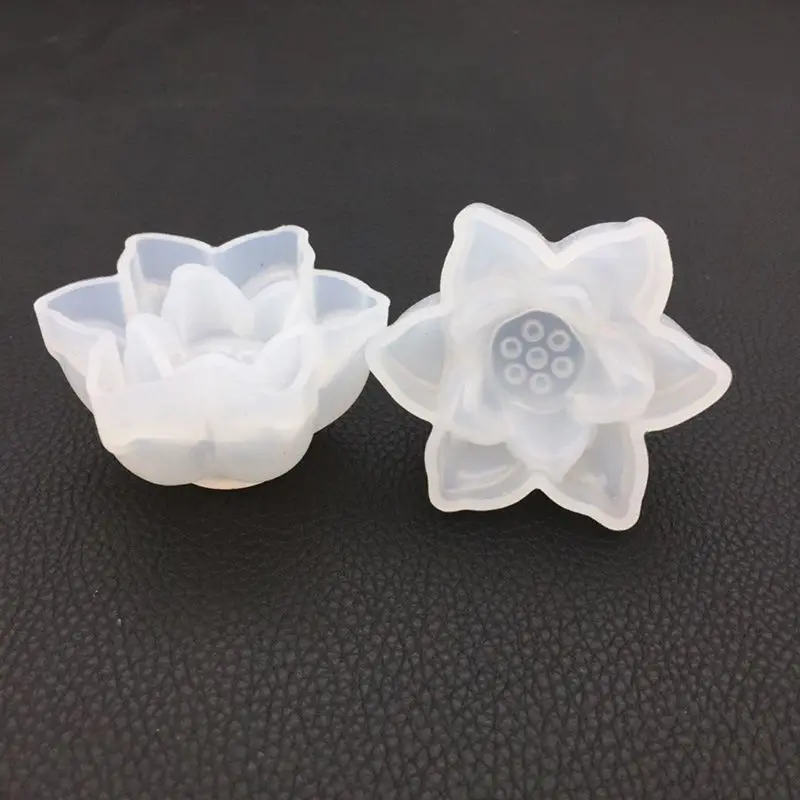 

3D Large Lotus Flower Jewelry Making Epoxy Resin Molds Resin Casting Craft Tools
