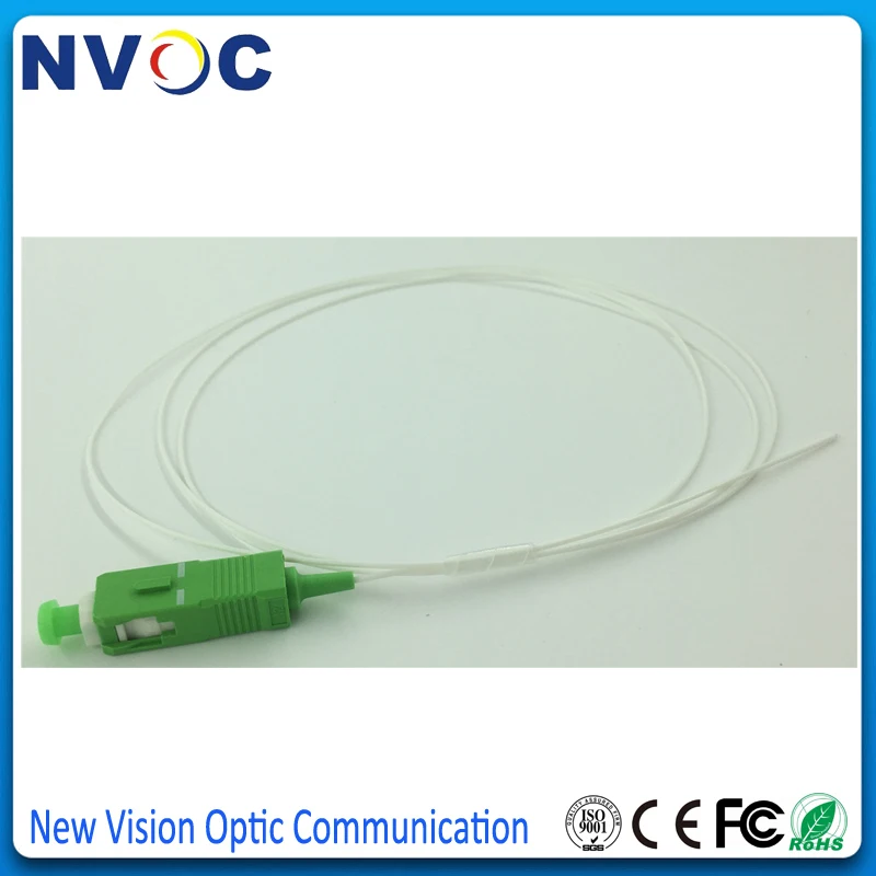 100 шт./лот, SC/APC Одномодовый волоконно-оптический кабель SC 1,5 м Одномодовый Оптический Кабель SC/APC 0,9 мм волоконно-оптический кабель