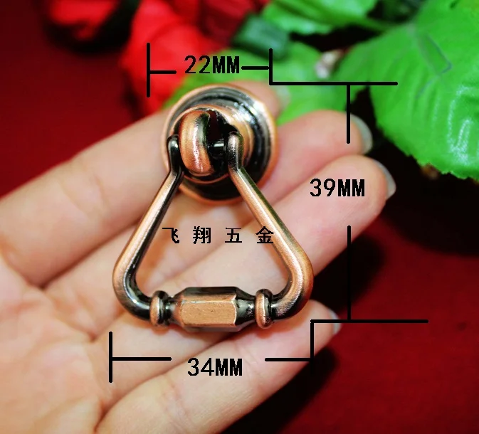 High Grade Single Hole Copy Of The Old Wire Drawer Pull Hand Alloy