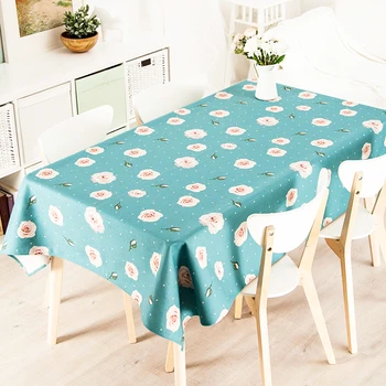 

Plant flowers Tablecloth TV Tablecloth Refrigerator Cover Home Decorative American style Rural 5274 Linen Table decor