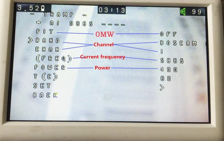 VTX5848 LITE 48CH 5,8G 25/100/200/400/600 мВт переключаемый VTX видео передатчик Модуль OSD Управление для FPV радиоуправляемые модели мультикоптеров