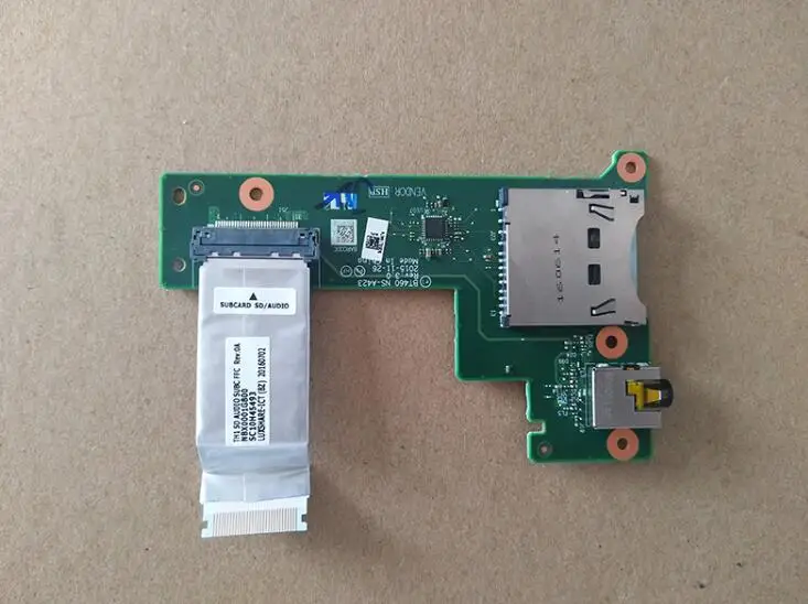 Original For Lenovo T460s Sd Card Reader Audio Board NS A423 WORKSin